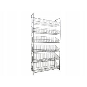 POLICA ZA TRGOVINO ZA OBUTEV IN OBLAČILA 68 cm