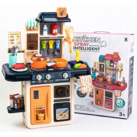   Interaktivna otroška kuhinja z vodnimi gorilniki in 42 dodatki