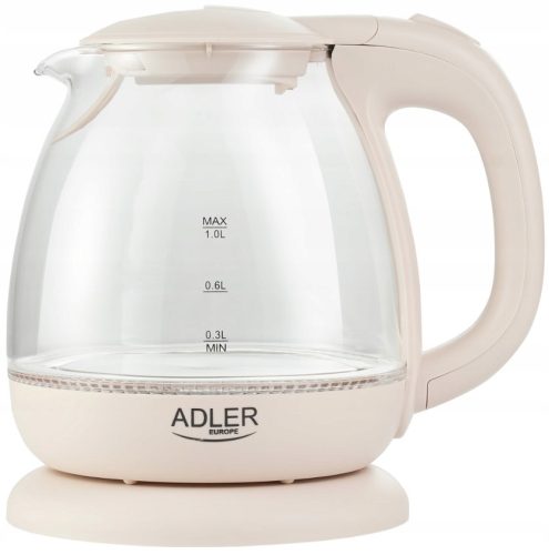  Adler AD1283 električni grelnik vode 1100 W 1 l ecru