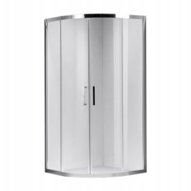 Tuš Kabina Hydrosan Polkrožna KZ101B KROM 90x90 cm