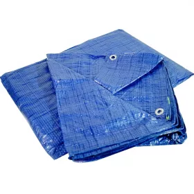 Mrazoodporna zaščitna ponjava 6x12m, modra, 65g/m2