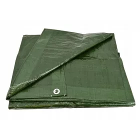 Zelena močna ponjava 90g/m2, 8x10m, univerzalna uporaba