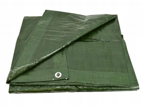 Zelena močna ponjava 90g/m2, 8x10m, univerzalna uporaba