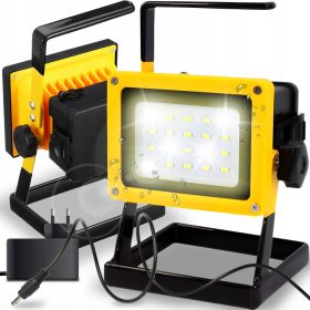   Halogenska bela 3 lm 30 W LED Delovna Konstrukcijska Svetilka z Močnim Akumulatorjem