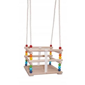 Lesena gugalnica Woodyland New 30 x 30 x 30 cm