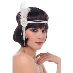 Opaska za glavo iz 1920-ih s perlicami
