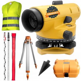   Optimized Name: Visokokakovostni optični niwelator AT-32 s stativom in 5m palico

Optimized Description: 
Nivelator AT-32 je vrhunski optični instrument, idealen za natančno merjenje razlik v višini. 