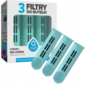    Filtrirni vložek za steklenico Dafi Filtri za SOFT in SOLID steklenice 3 kom.