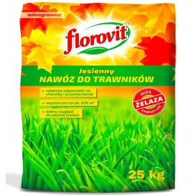 Jesensko gnojilo za trate Florovit granule 25 kg