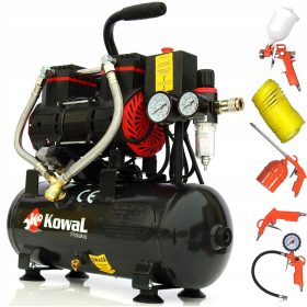   Optimized Name: Kompresor brez olja Kowal Polska 8L + KIT 10 bar