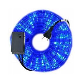   LED svetlobna cev z zunanjim modrim osvetljevanjem, 720 LED diod in krmilnikom na razdalji 30 metrov. Ta hermetično zaprta cev s standardom IP44 je odlična za zunanjo in notranjo uporabo. Z njo lahko 