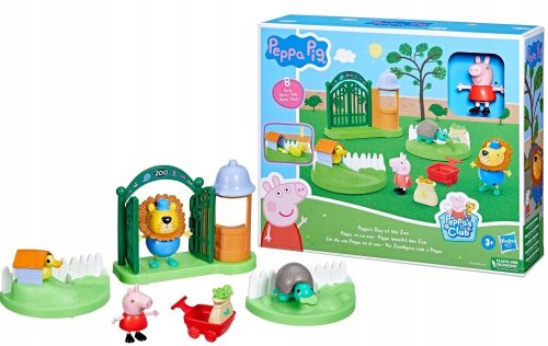 Hasbro Pujsa Pepa Vodenje v živalski vrt + 2 figurici F6431