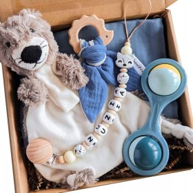 Leseno senzorično grizalo za dojenčka Rusałka