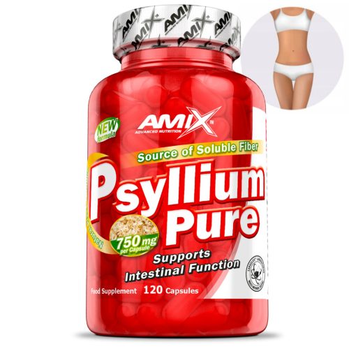 Amix Psyllium Pure: Naravni vlakninski dodatek za zdravje prebavnega sistema in nadzor teže