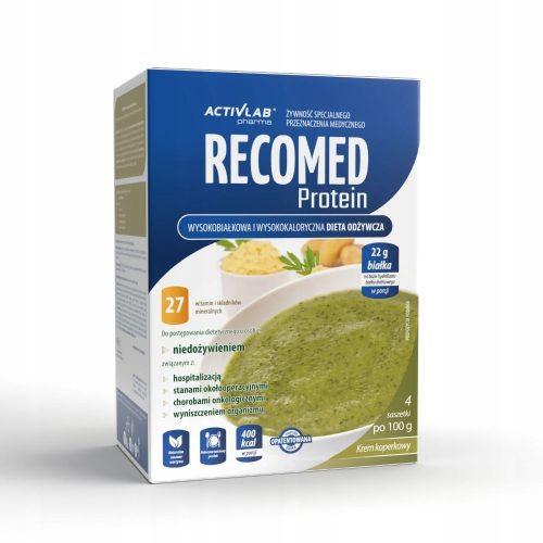RecoMed Protein: Hranilno bogat prašek za okrevanje in zaščito telesa