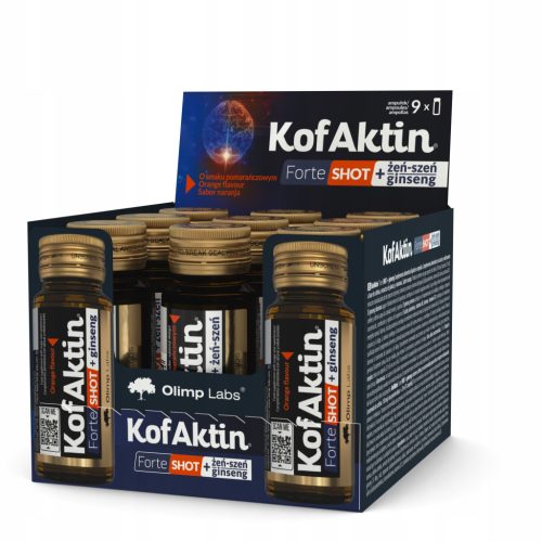 KofAktin® Forte SHOT + Korejski in Sibirski Ženšen - Prehransko dopolnilo