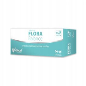 Vetfood Flora Balance 120 kapsul za mačke in pse