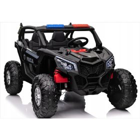   Avto LEANToys Policija Električni Buggy na Akumulator 4x4 24V