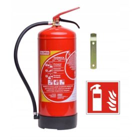 Gasilni aparat na prah 12 kg + stensko držalo