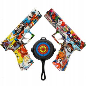 ZESTAW 2X PIŠTOLE NA KROGLICE GLOCK + ŠČIT