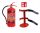Gasilni aparat Ogniochron OGP-6XABC-E 6 kg ABC/E