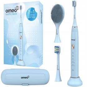   Slovenian Name: Sonična zobna ščetka Omeo Teeth&Face Blue z 365-dnevnim delovanjem

SEO-Optimized Description:
Zobna ščetka Sonična Omeo Teeth&Face Blue je inovativna naprava, ki združuje vrhunsko čiš