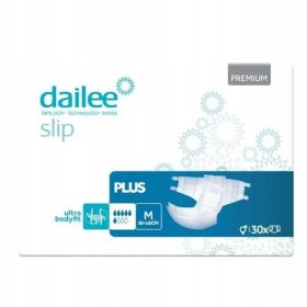 Dailee Slip Premium Plus M Pieluchomajtki, 30 kosov