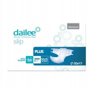 DAILEE Pieluchomajtki Slip Premium Plus XS/S, 30 kosov