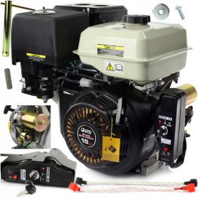   Slovenian Name: Močan motor GX390 z gredi 25mm, 15KM, zaganjalnik

SEO-Optimized Description:
Močan motor GX390 z gredi 25mm in močjo 15KM je idealen za uporabo v različnih napravah, kot so črpalke, z