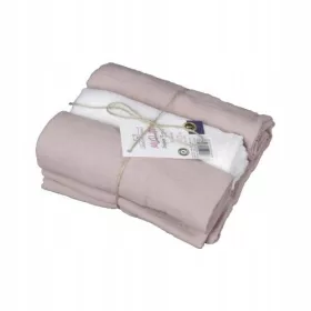 Plenice BabyMatex Muslin 70x80cm roza, 3 kom