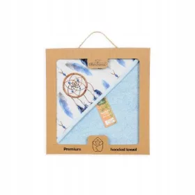 Prevleka za kopanje BabyMatex BAMBOO DESIGN 100x100 cm modra