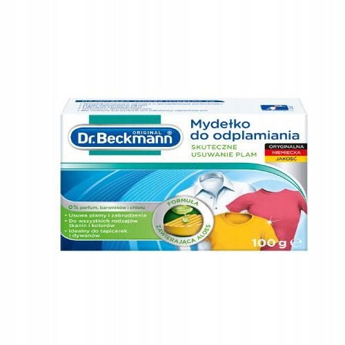 Ekološko milo za odstranjevanje madežev Dr. Beckmann, 100 g