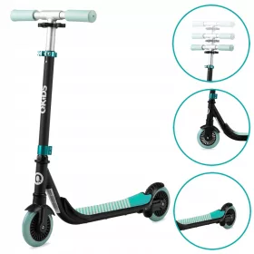   QKIDS BRO otroški skiro - zelena hulajnoga za otroke, regulacija ABEC-7