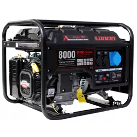 Prenosni enofazni generator LONCIN 6500 W bencin