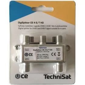 DIGIPARTER 4 DVB-T Pasivni Antenski Razdelilnik