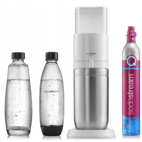 SodaStream Duo Plus beli vodni karbonator s 2 steklenicama