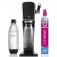 Sijajni karbonator SodaStream Art Black + valj in steklenica