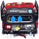 Prenosni enofazni generator Kraft&Dele 1500 W bencin + Rokavice B WAMPIRKI velikost 10 - XL 1 par