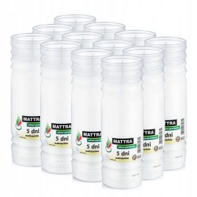   Parafinski vložek za sveče Visokokakovostni 5-dnevni vložki P-8 (12 kosov)