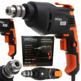 Električni vrtalnik KRAFT&DELE 1500W 10MM REG