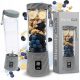 BlendyGo 3 Mini Skodelični Mešalnik Smoothie Mixer 250 W Srebrna/Siva