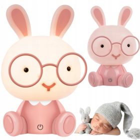 Nevihtni zajček LED nočna lučka za otroke