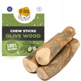 Oljčni lesni gryzalo za pse L 250-450 g