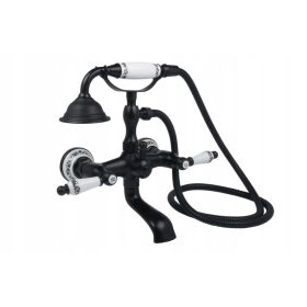 Stenska pipa za kad Aqua di Como Castello, krom