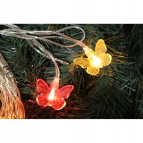 Goliat lučke za jelko z 20 LED silikonskimi metulji
