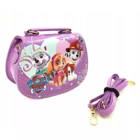   Psi Patrol Everest Marshall Skye torbica + pas v vijolični barvi