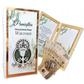  Spominek na prvo sveto obhajilo, BEL * darilo