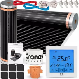    CRONOS MAT INFRARDEČA GRELNA FOLIJA S TERMOSTATOM 140Wm2 22m2