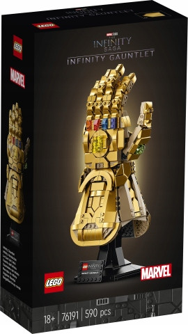 LEGO Super Heroes 76191 Neskončni Pajčevina Infinity Gauntlet