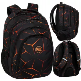 Mladinski šolski nahrbtnik CoolPack Drafter Lava 3D